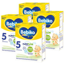 Zestaw Bebiko Junior 5 NUTRIflor Expert Odżywcza formuła