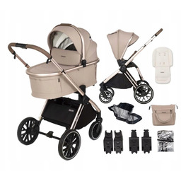 Adamex Wózek Głęboko-spacerowy 2W1 Spark Z Gondolą