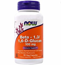 NOW FOODS Beta Glukan - Beta-1,3/1,6-D-Glucan 100 mg