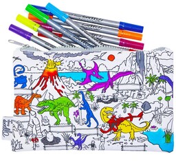 Piórnik Do Malowania, Dinozaury, Eatsleepdoodle