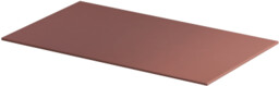 Oristo blat uniwersalny 80 cm ceglany mat OR00-BU-80-19