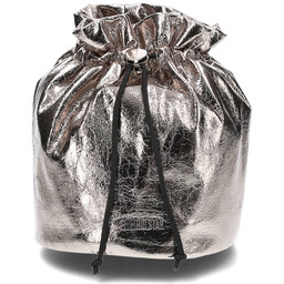 Srebrny Plecak Big Star Modny Worek Na Plecy