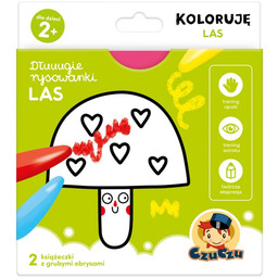 CzuCzu Dłuuugie rysowanki Koloruję las