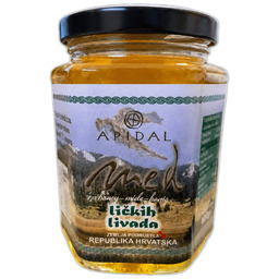 Miód wielokwiatowy Apidal kremowy 400 g - herbata,