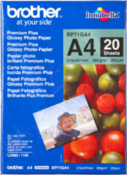 Papier fotograficzny Brother BP71GA4 błyszczący A4 20szt. 260g/m2