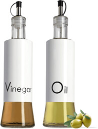 Butelki na oliwę i olej z dozownikiem 280