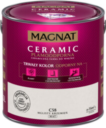 Farba ceramiczna mglisty krzemień C58 2,5 l Magnat
