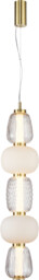 MILAGRO ML0361 Lampa wisząca CARO GOLD 40W LED