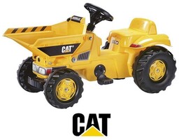 Rolly Toys, traktor na pedały Dumper Caterpillar