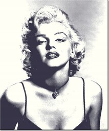 60cm 50cm Obraz ścienny Marilyn Monroe druk płótno