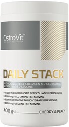 OstroVit Daily Stack 400 g wiśniowo-brzoskwiniowy