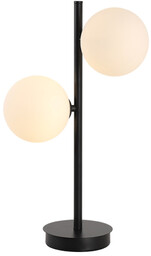 Czarna stojąca lampka Dorado LP-002/2T Light Prestige szklane