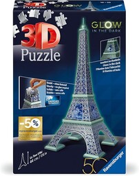 Ravensburger 3D Puzzle 11591 - Eiffelturm Glow-In-The-Dark Edition