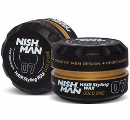 Nishman Styling Wax 07 Gold One pomada, średnie