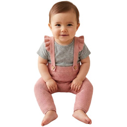 Spodnie niemowlęce Original Marines legginsy w kwiatki-74