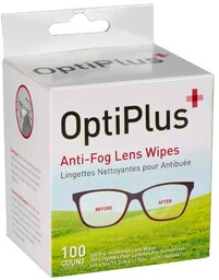 OptiPlus Nawilżane Anti-Fog 100szt