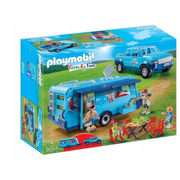 Playmobil Family Fun 9502 Pick-up z Przyczepą Kempingową
