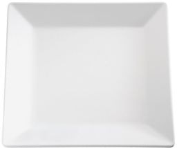 Półmisek kwadratowy z melaminy biały 37 x 37