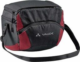 VAUDE Ontour Box L (Klickfix Ready), czarny/karminowy