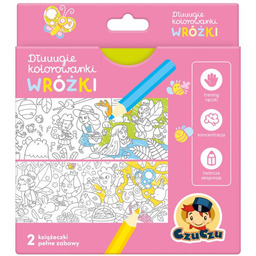 CzuCzu Dłuuugie kolorowanki Wróżki