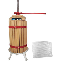 Güde Prasa do owoców XXL, 30 l, dąb
