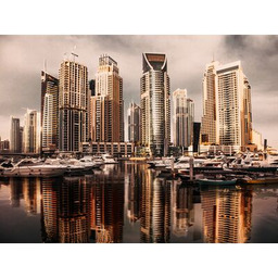 Obraz Canvas Silver 60 x 80 ST656 City