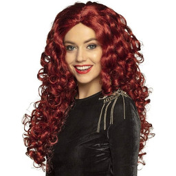 Boland 85060 Mylène Curls peruka damska czerwona
