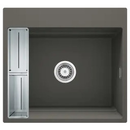 Deante Magnetic ZRM_T10A Granitowy Antracyt metalik Zlewozmywak prostokątny