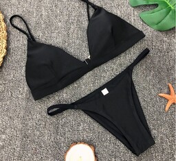 Bikini Brazylijskie Dwuczęściowy Strój Kąpielowy STRINGI - S