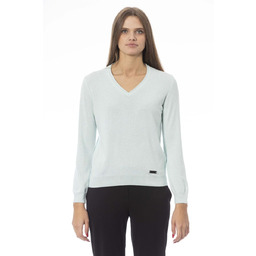 Swetry marki Baldinini Trend model DV8018_GENOVA. Kolor Niebieski,
