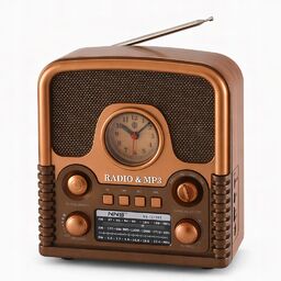 Radio Kuchenne Vintage FM akumulatorowe z Bluetooth USB