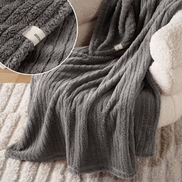 KOC AME - SZARY CIEMNY 200x220