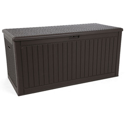 Skrzynia ogrodowa wzmocniona Orebro 984 l Brown