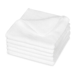 Babymatex Komplet pieluch tetrowych 5 szt. 70x80 białe