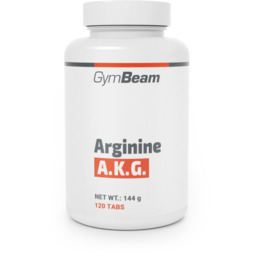 GymBeam Arginina A.K.G 120 tab bez smaku