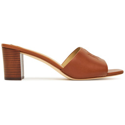 Klapki LAUREN RALPH LAUREN Everley Block-Heel 802974364002 Brązowy
