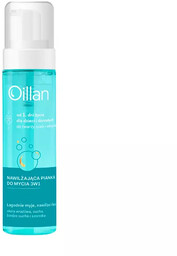 Oillan Nawilżająca pianka do mycia 3w1 200 ml