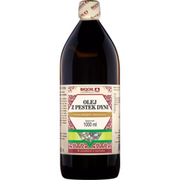 Olej z pestek dyni tłoczony tradycyjnie 1 L