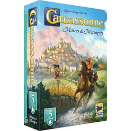 Asmodee - Carcassonne - Rozszerzenie burmistrzów i posłańców