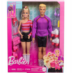 Lalka Barbie Ken Na Wrotkach