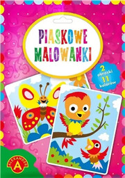 Piaskowe malowanki - Ptaszki i Motyle ALEX -