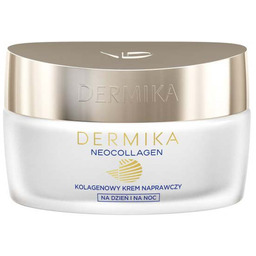 Dermika Neocollagen, naprawczy krem na zmarszczki 60+, dzień/noc,
