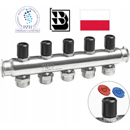 Rozdzielacz Inox Home do wody pitnej 3/4″ ze