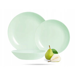 Serwis obiadowy dla 4 os 12 el zielony