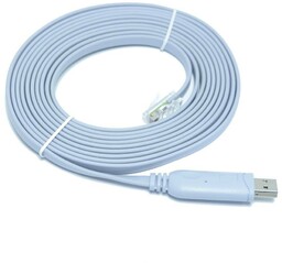 Kabel konsolowy - 3m, USB Typ-A -> RJ45,