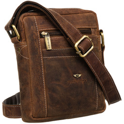 Saszetka męska z naturalnej skóry Peterson PTN 2505840-NSH