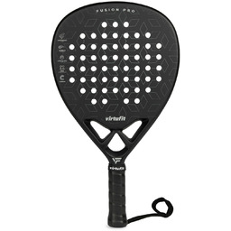 VirtuFit Rakieta do padel Fusion Pro czarno-srebrna 365g