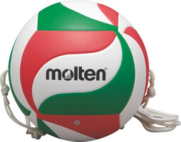 Piłka siatkowa MOLTEN V5-M9000 zielono-biało-czerwona rozmiar 5 treningowa