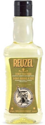 Reuzel 3-in-1 Tea Tree szampon, odżywka, żel pod