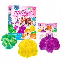 Zestaw Kryształowych Księżniczek Drzewo Kryształowe Dla Dzieci Edukacja